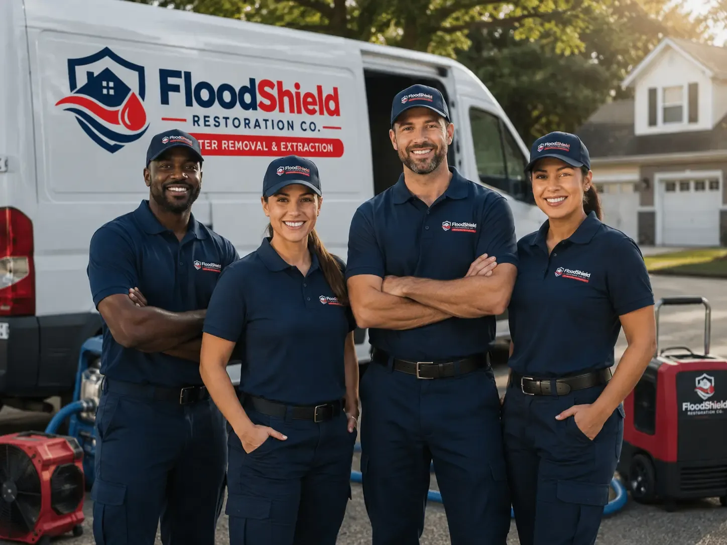 Flood Damage Restoration company in Swaledale, IA